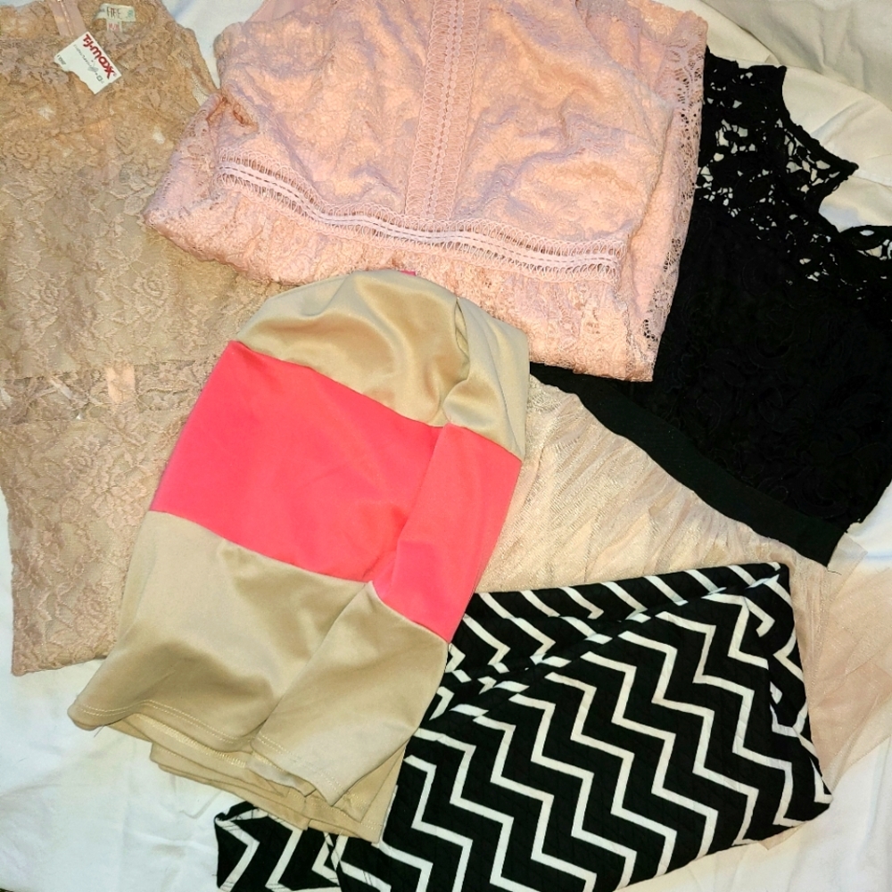Bundle of dresses